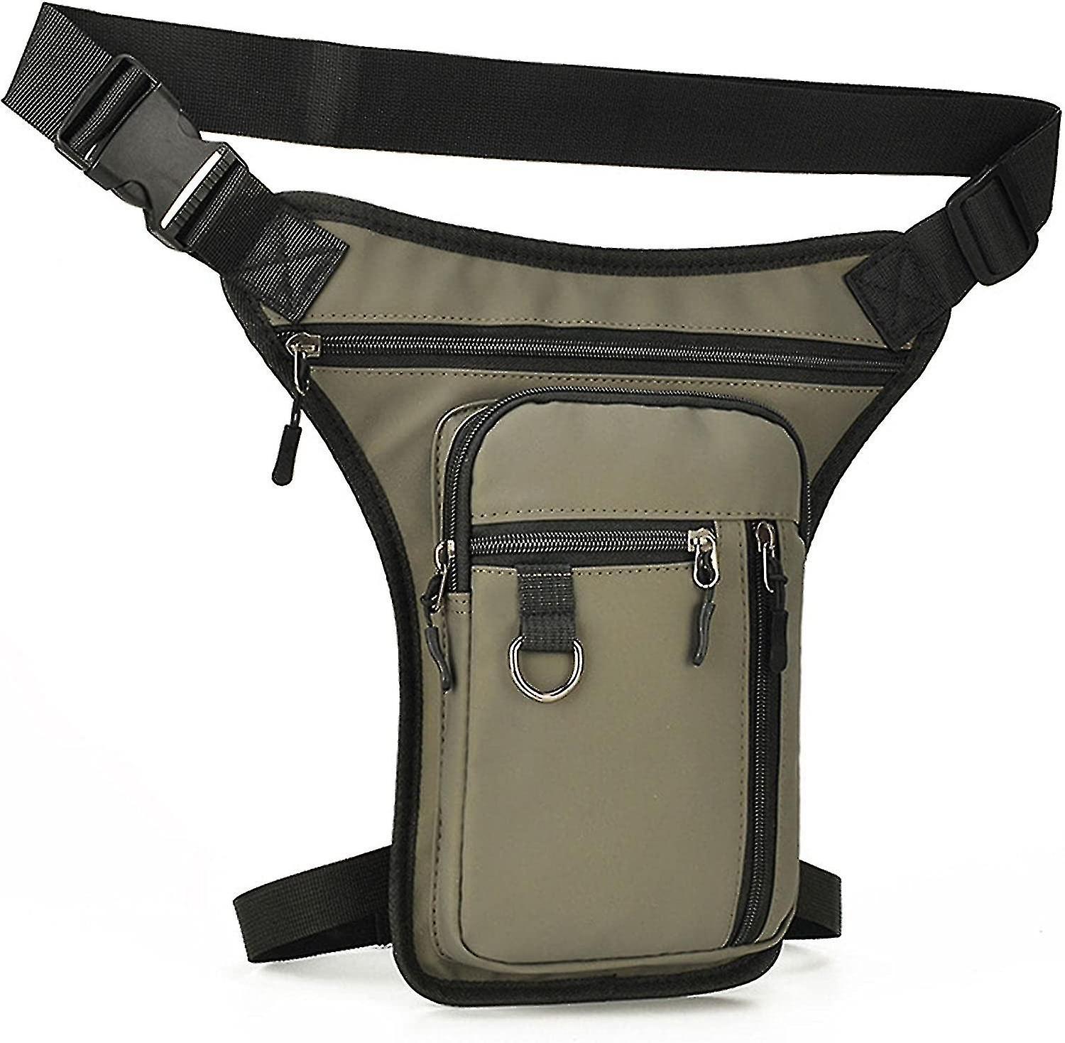 Motorcycle Shoulder Bag Hiking Multi-pocket Waist Fanny Pack  Belt Hip Bum Bag Multi-purpose Motorcy