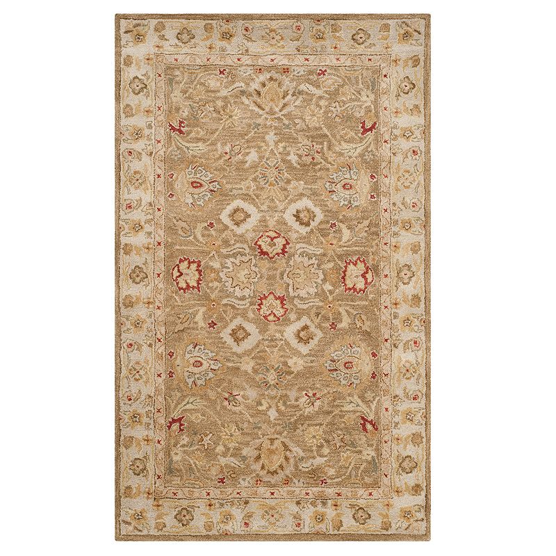 Safavieh Antiquity Dorrie Framed Floral Wool Rug