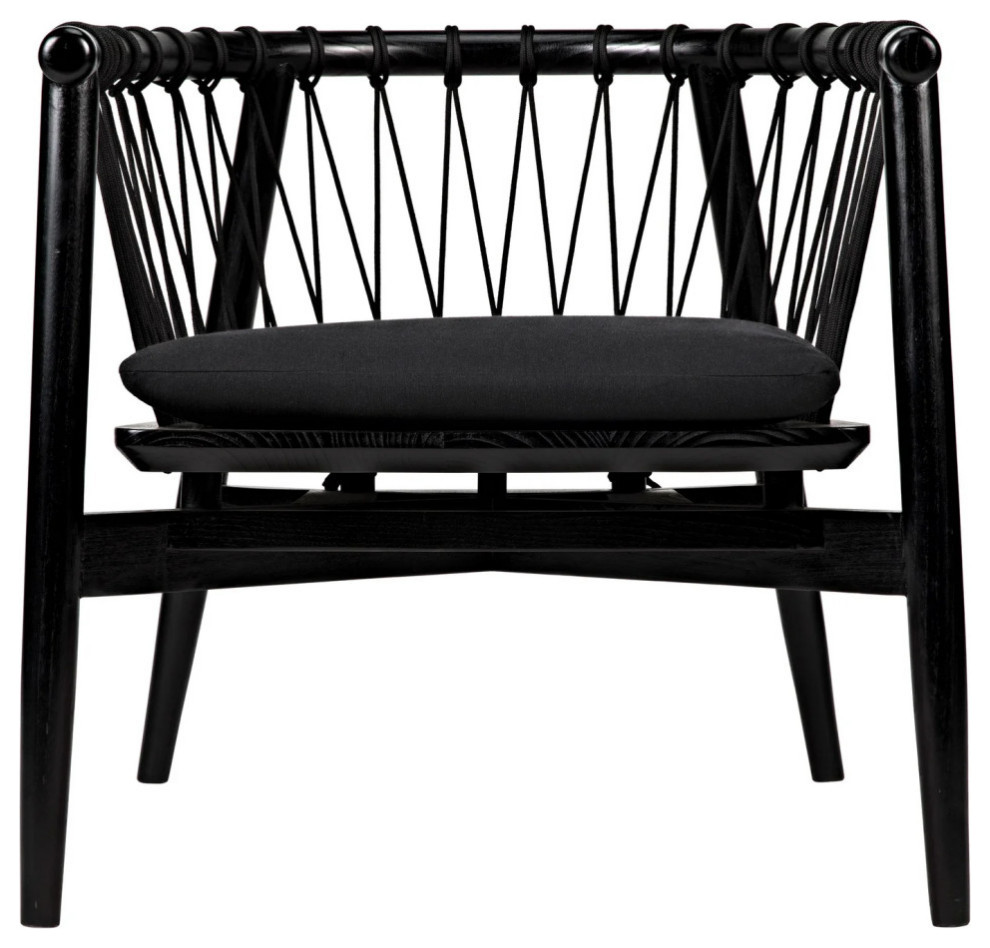 Abigail Chair  Charcoal Black   Modern   Armchairs And Accent Chairs   by Rustic Home Furniture Deco  Houzz