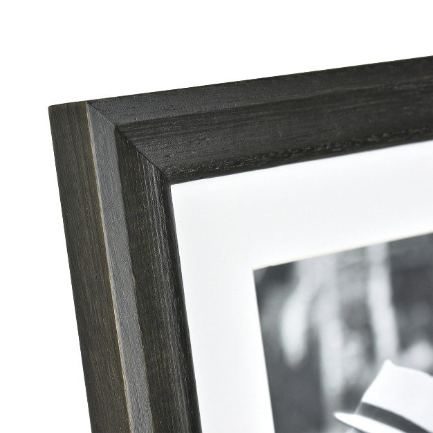 X 12 375 quot Matted To 8 quot X 10 quot Basic Foundational Frame Black