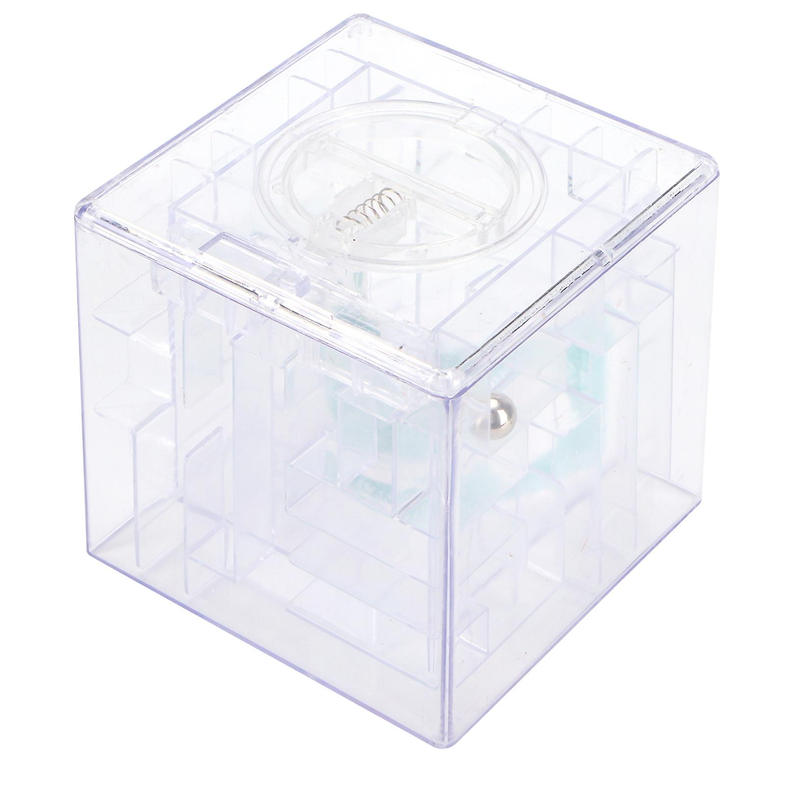 Mini Money Box Innovative Maze Game Coin Saving Box Educational Toy Gift For Children Kidswhite