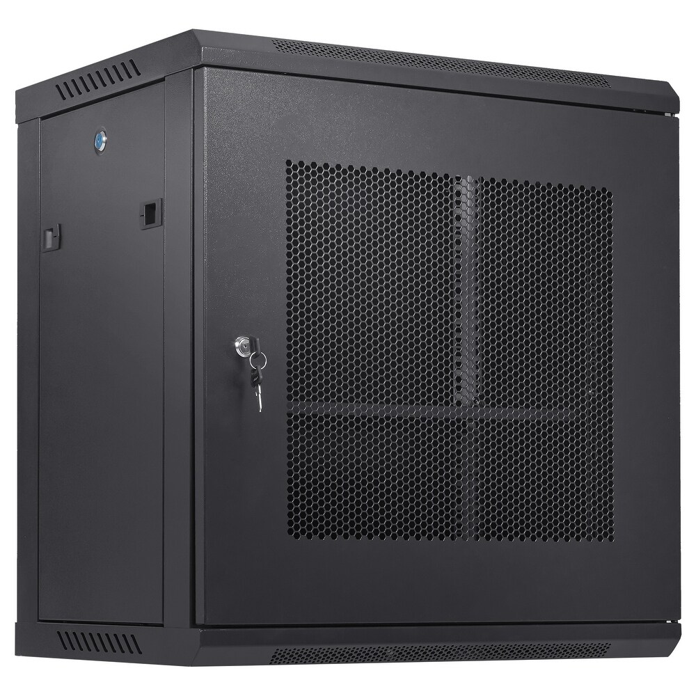 VEVOR Wall Mount Network 15.5'' Deep Server Cabinet Server Rack Cabinet Enclosure