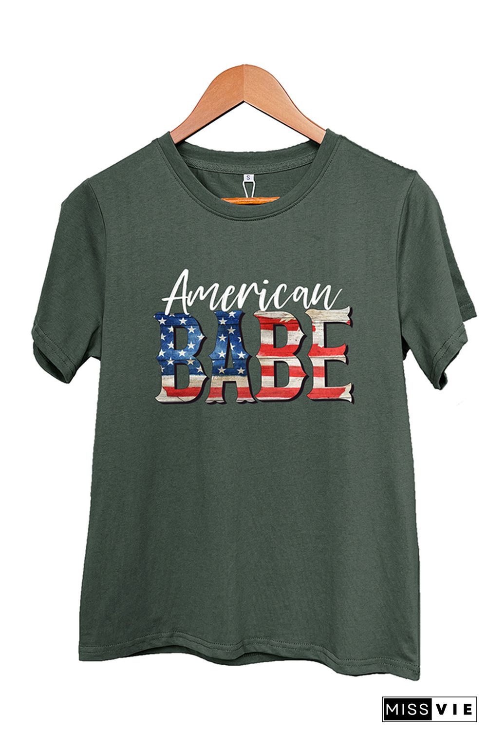 American Babe Graphic Tee Wholesale