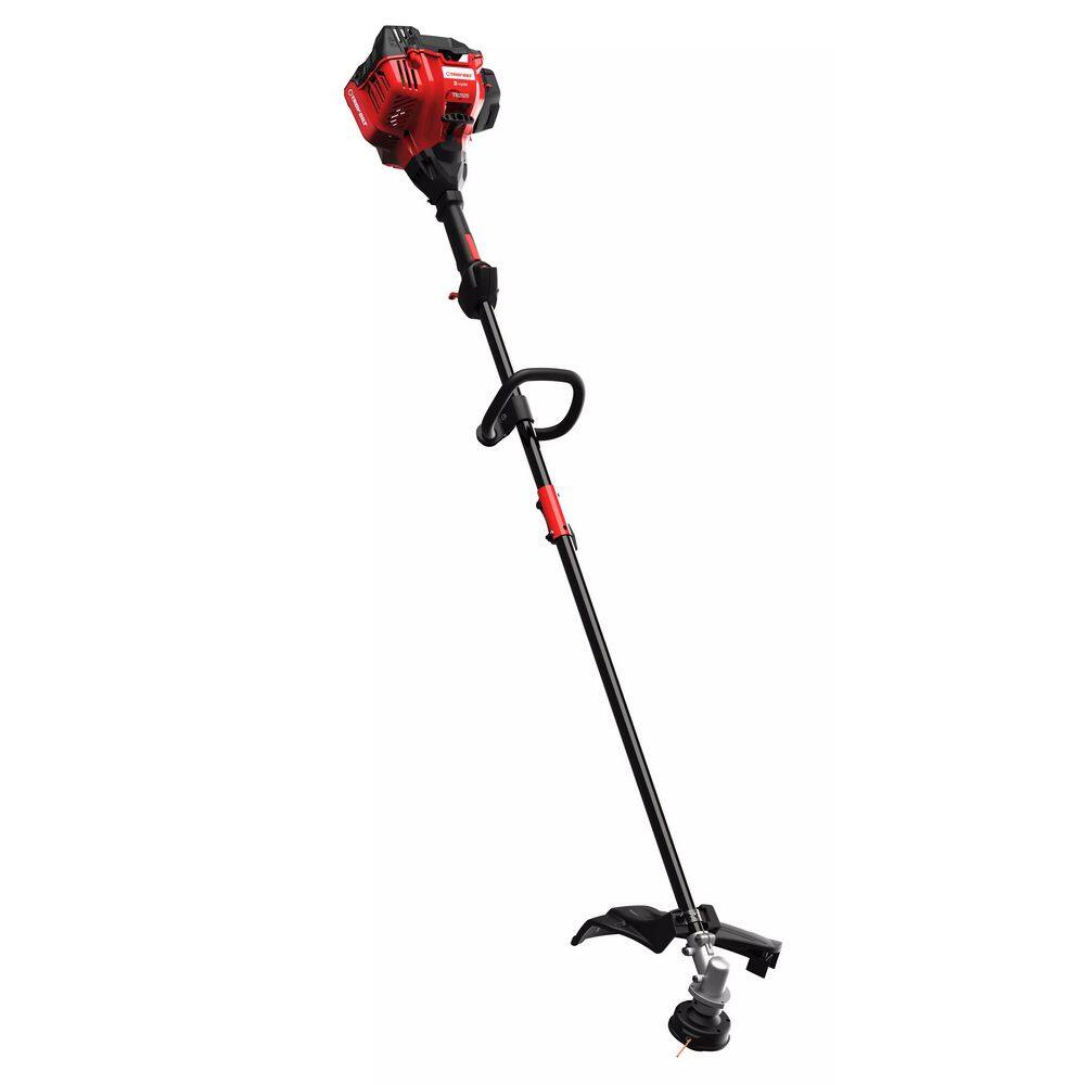 Troy-Bilt 25 cc Gas 2-Stroke Straight Shaft Trimmer with Attachment Capabilities TB252S