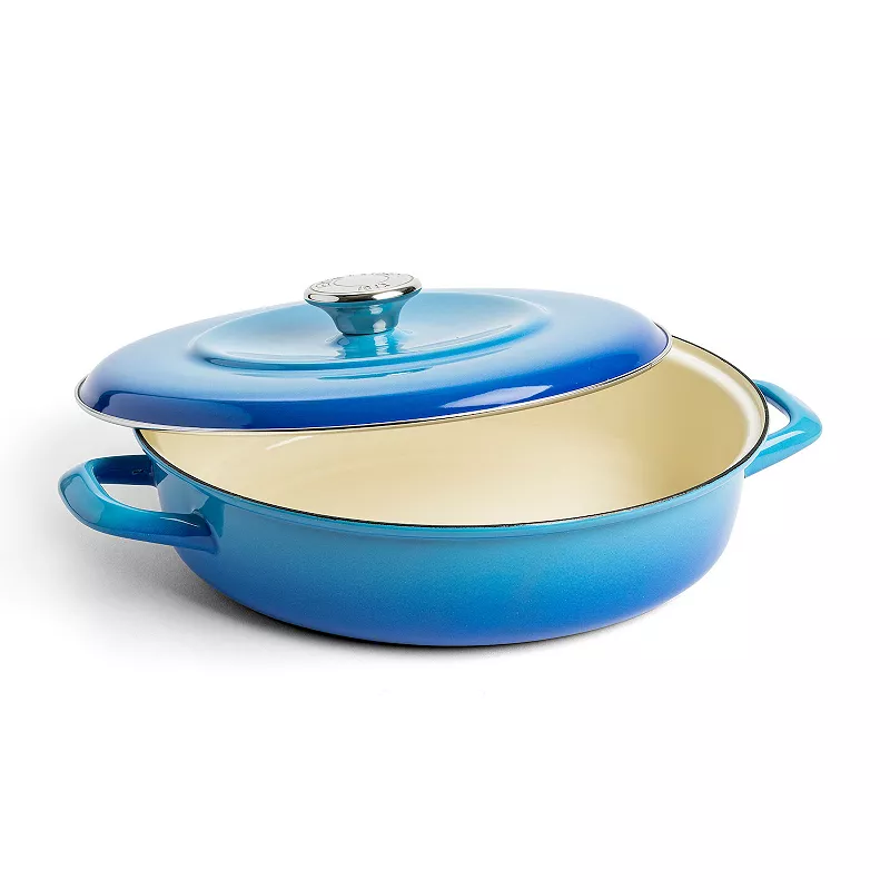 Merten and Storck German Enameled Iron 4.5-qt. Casserole Braiser