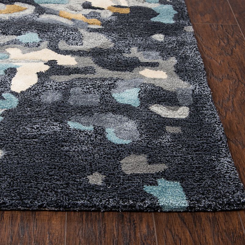 Alora Decor Lapis Kevin Wool Blend Rug