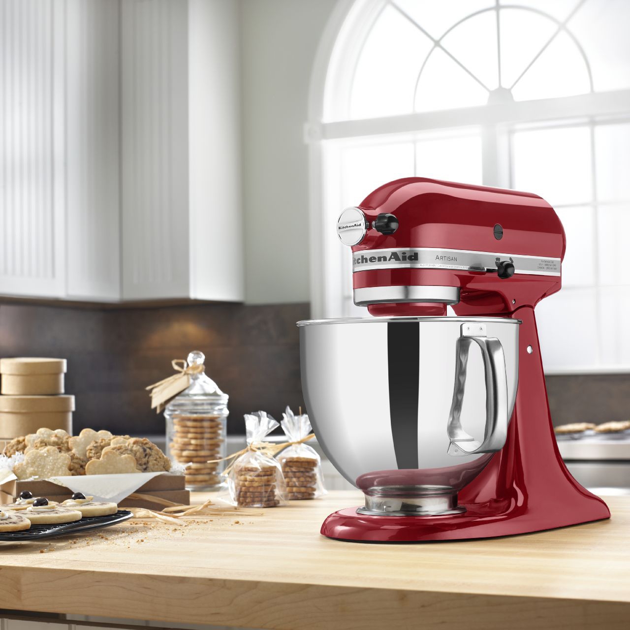 KitchenAid Artisan 5 Qt. Empire Red Stand Mixer