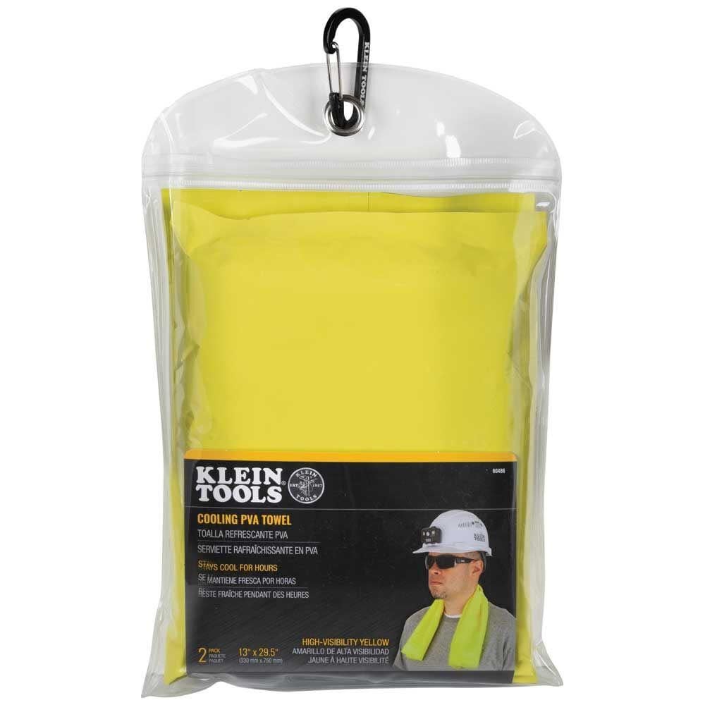 Klein Tools Cooling PVA Towel Yellow 2pk 60486 from Klein Tools