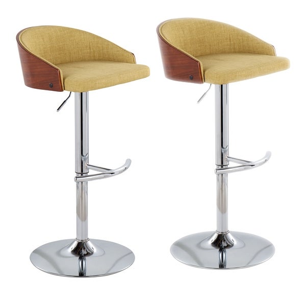 Carson Carrington Sauda Adjustable Bar Stool (Set of 2)