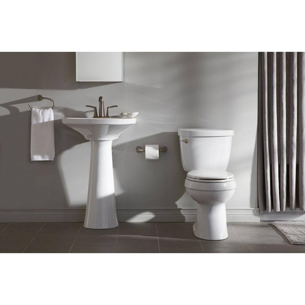 KOHLER Cimarron Vitreous China Pedestal in White K-2364-0