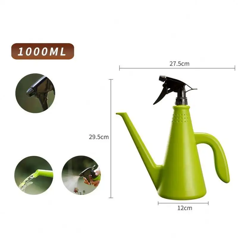 Wholesale Colorful Pe Material  1L Home Garden Houseplant Sprayer Kettle Plastic High Pressure Water Sprayer/