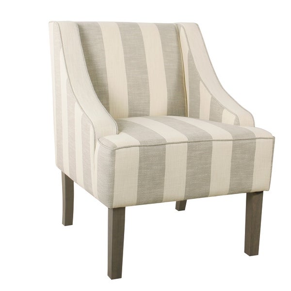 HomePop Classic Swoop Accent Chair