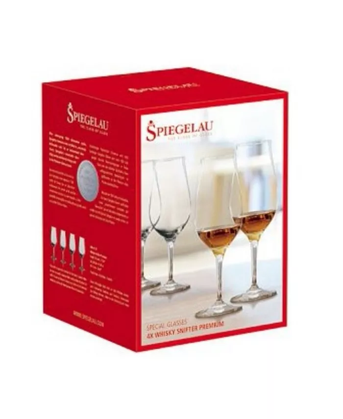 Spiegelau Premium Whiskey Snifter Set of 4 9.5 Oz