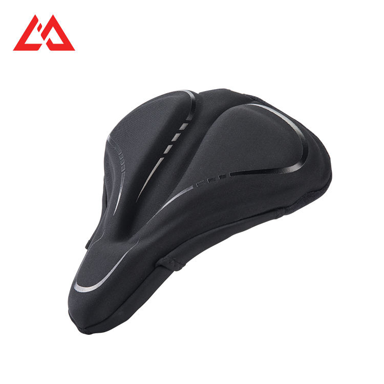 Wholesale Seat Cover 3D Soft Silicone Breathable Bicycle Cushion Cycling Bike Gel Padded Soft Saddle Seat Cover for Bike