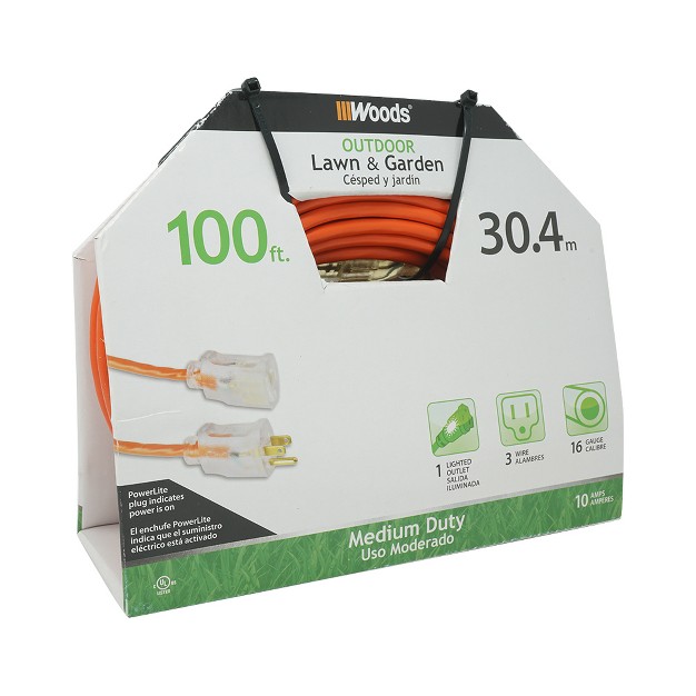 Woods 100 x27 Extension Cord