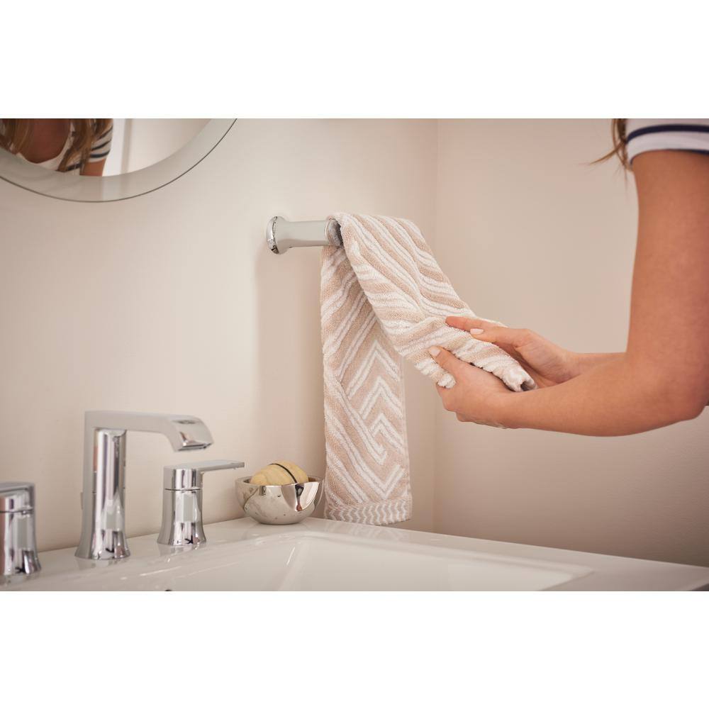 MOEN Genta 9 in. Hand Towel Bar (2-Pack Combo) TBH3886CH-2PK