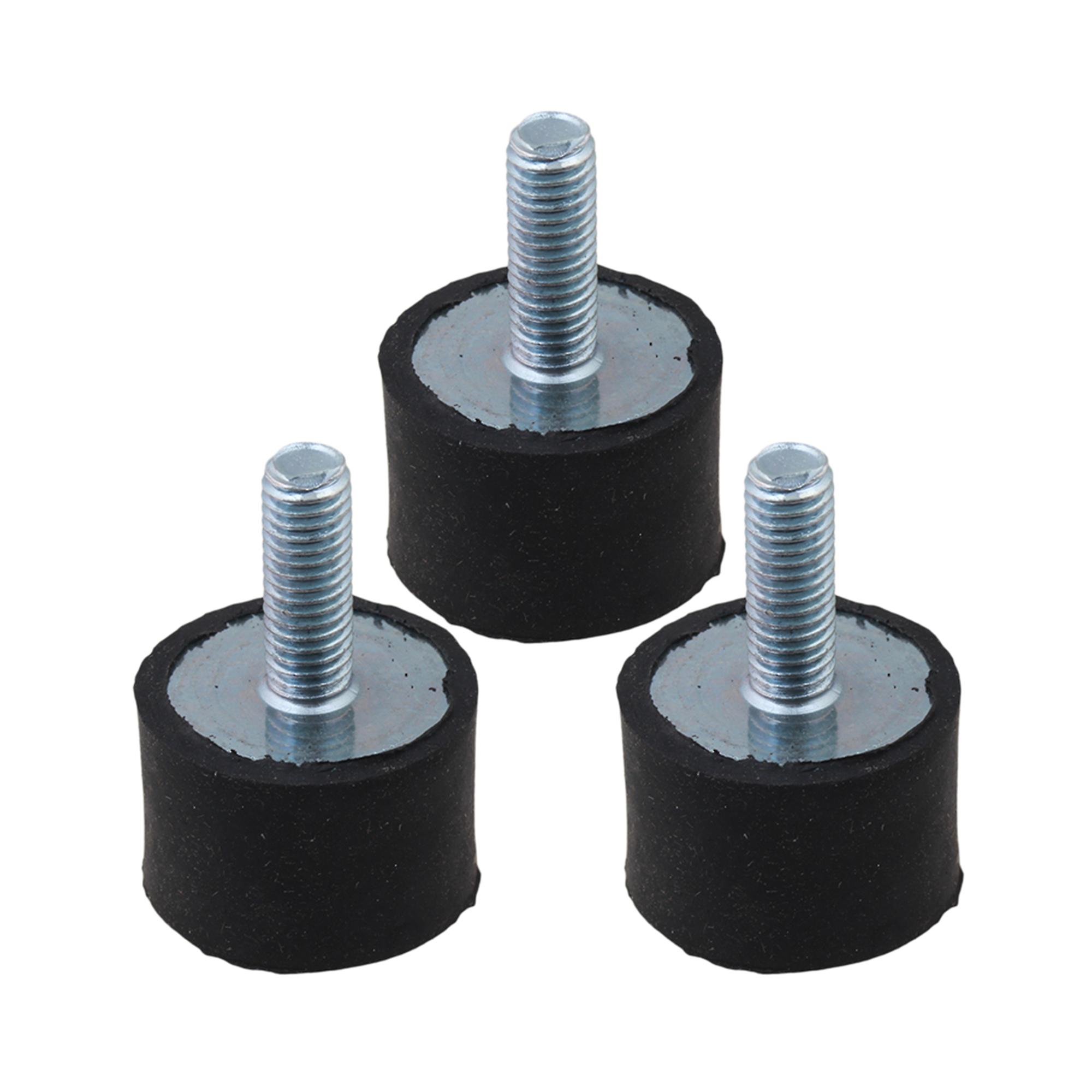 5PCS VDM8 MaleThread Rubber Anti Vibration Mount-Air compressors 30x20MM