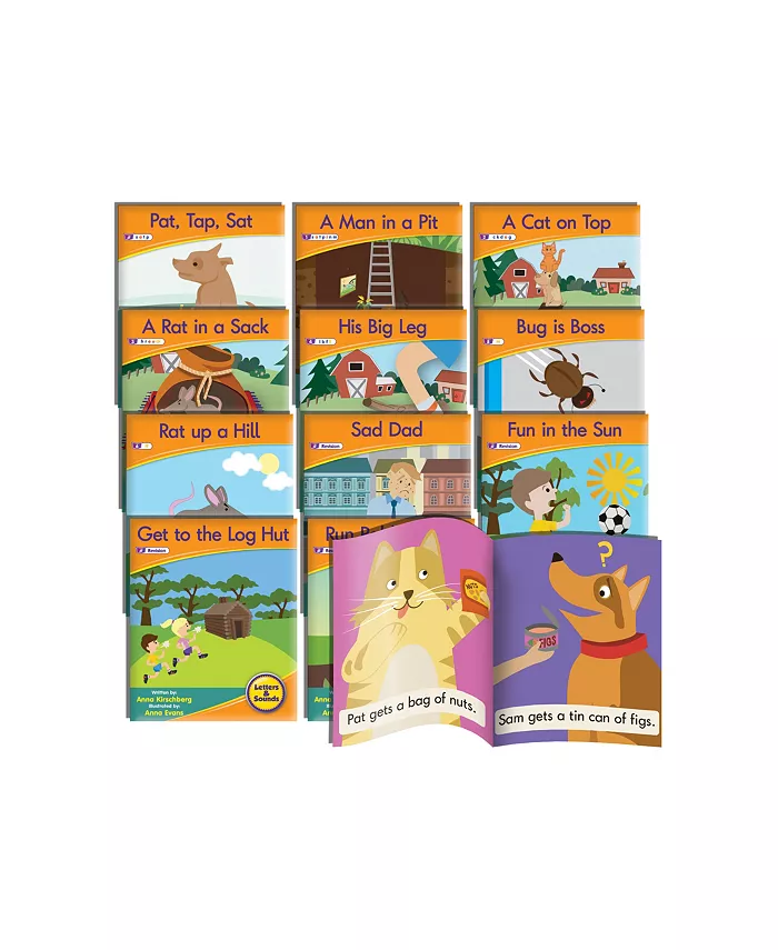 Junior Learning Letter Sound Readers Fiction Learning Set