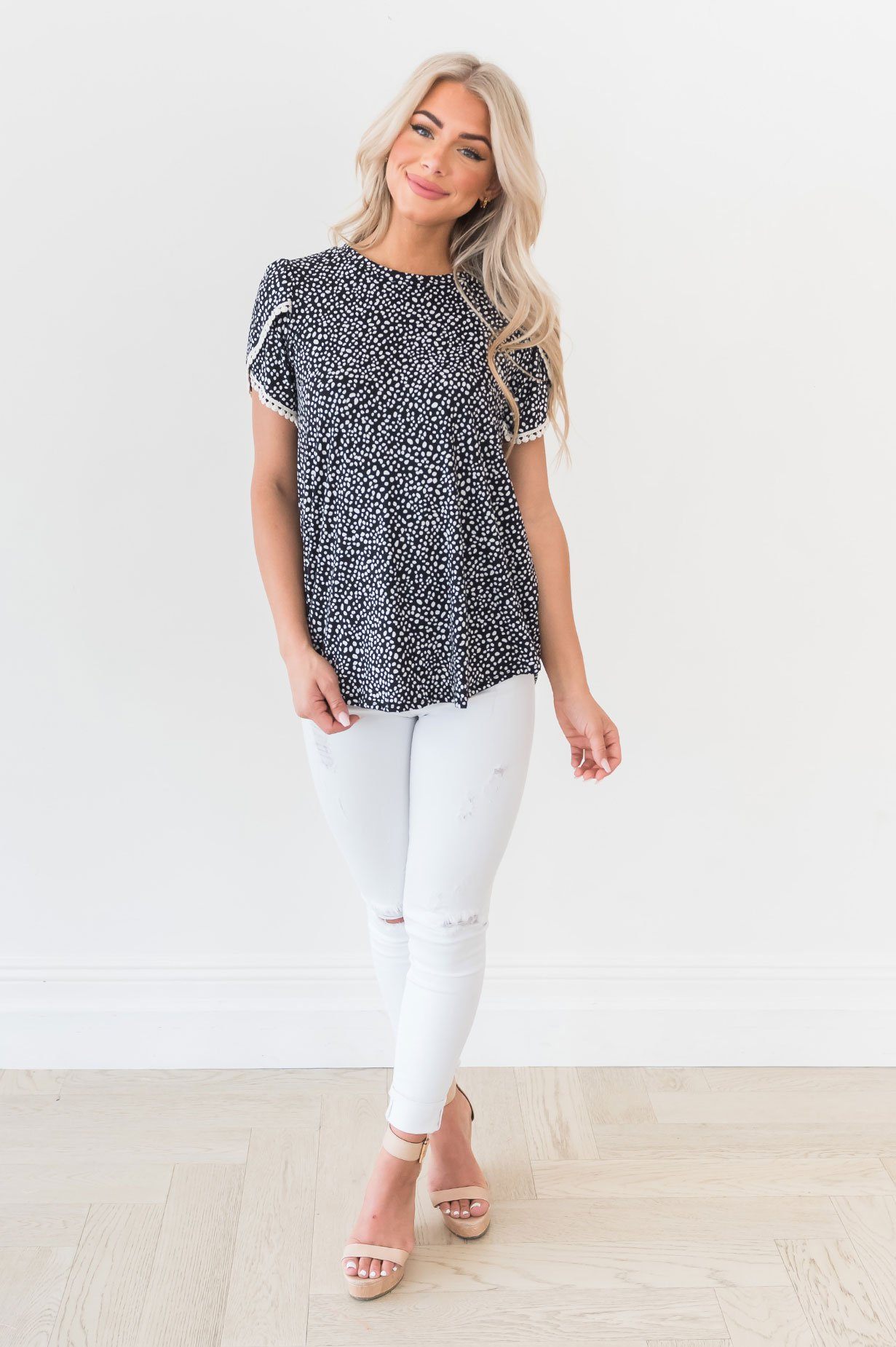 Best Days Ahead Modest Blouse