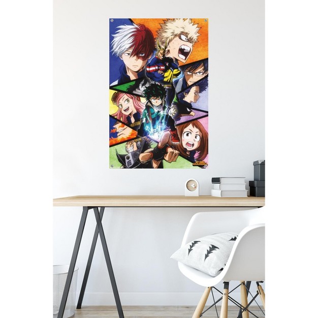 Trends International My Hero Academia Faces Unframed Wall Poster Prints