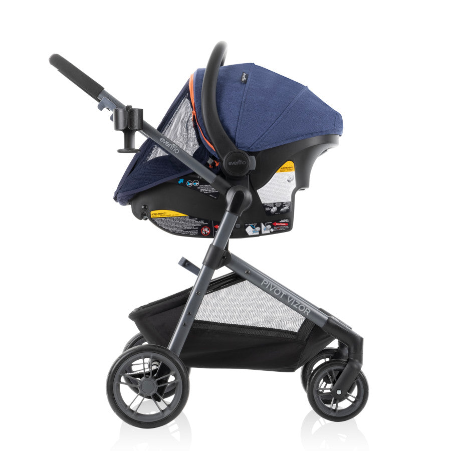 Pivot Vizor Travel System with LiteMax Infant Car Seat