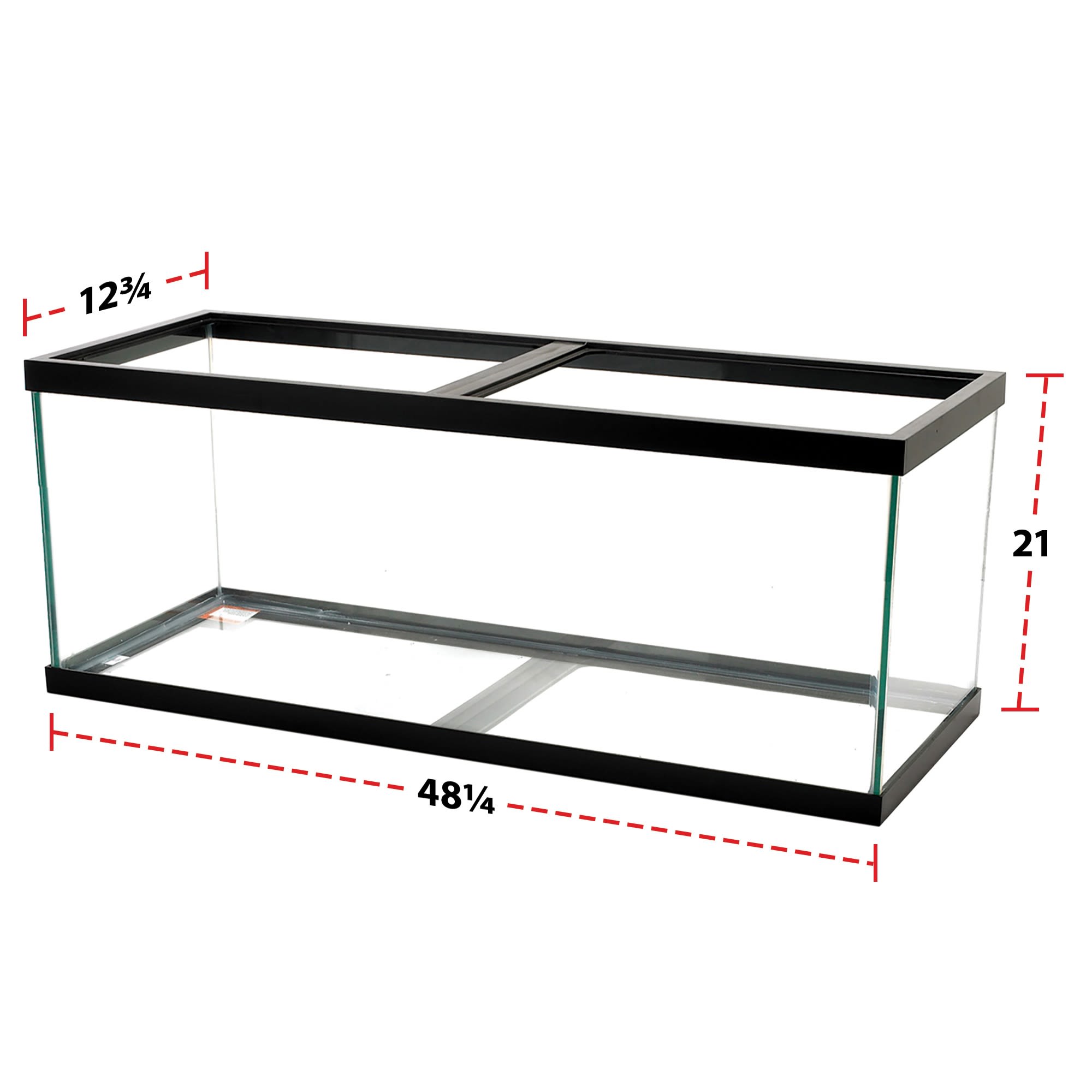 Aqueon Standard Glass Aquarium Tank 55 Gallon  | 55G Fish Tank， 55Gal Fish Tank， 55 Gallon Aquarium， 55 Gallon Tank Dimensions