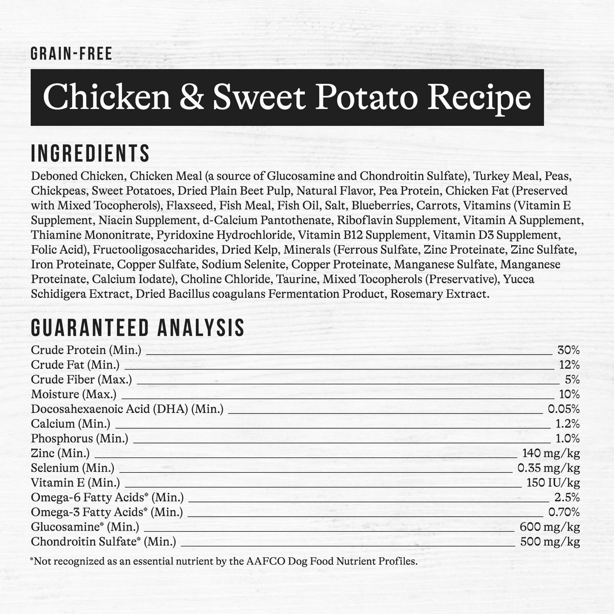 American Journey Large Breed Adult Chicken and Sweet Potato Recipe Grain-Free Dry Dog Food