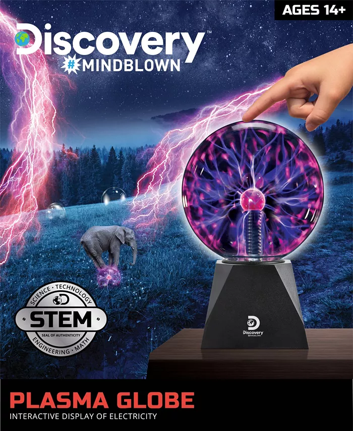 Discovery #MINDBLOWN Plasma Globe  Interactive Display of Electricity