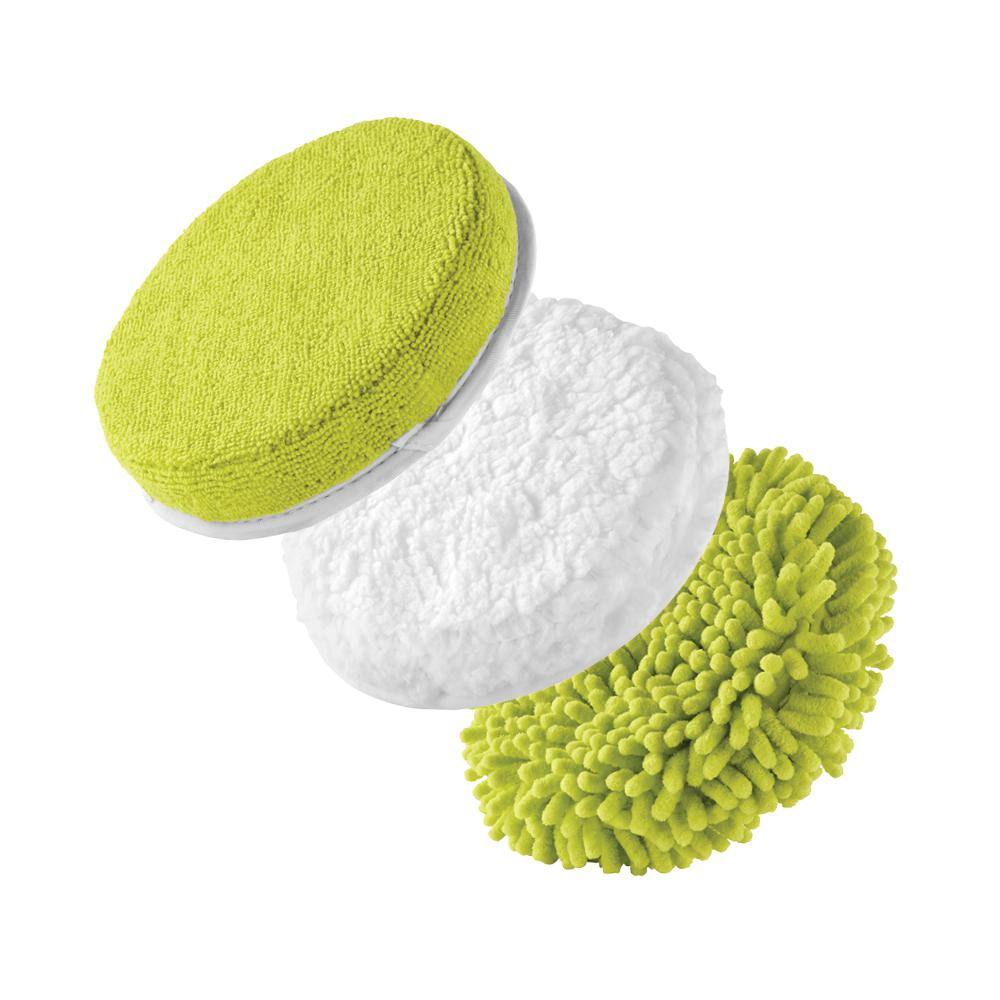 RYOBI 6 in. 3-Piece Microfiber Cleaning Kit for RYOBI P4500 and P4510 Scrubber Tools A95MFK