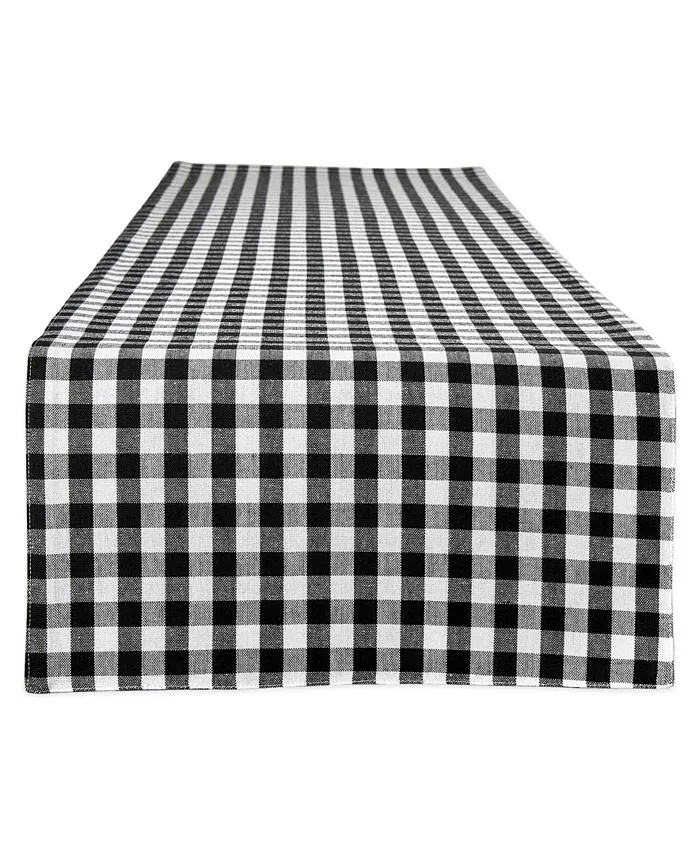 Design Imports Reversible Gingham - Buffalo Check Table Runner 14 x 108