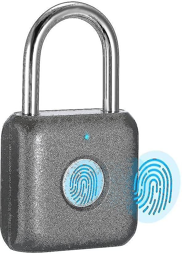 Fingerprint Padlock Mini Smart Padlock Keyless Usb Charging Biometric High