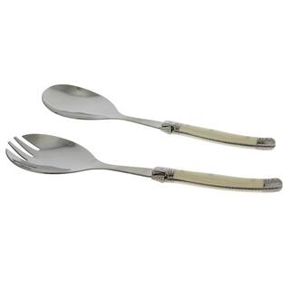 Laguiole 2-Piece Faux Ivory Salad Servers LG038