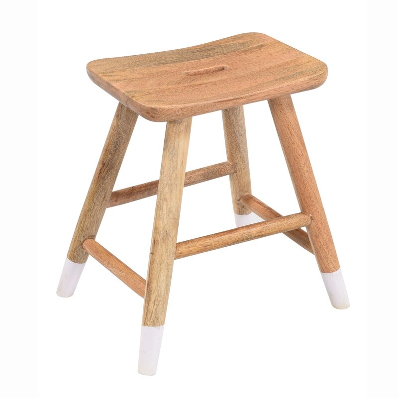 Boots Dining Stool   18 x 18 x 14 inches