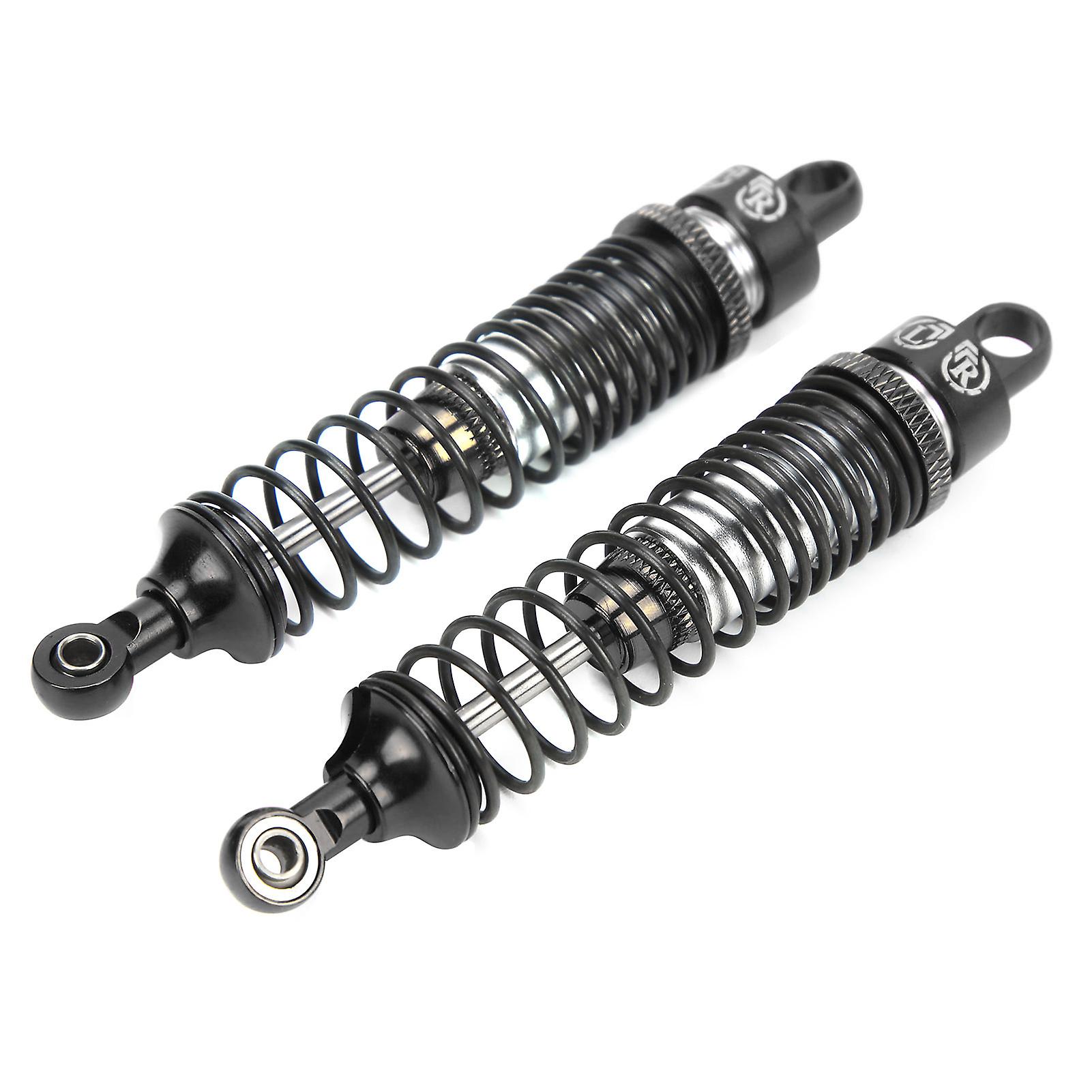 2pcs 100mm Rc Metal Shock Absorber Damper Set For Hsp / Rgt / Himoto / Redcat 1/10 Rc Carblack