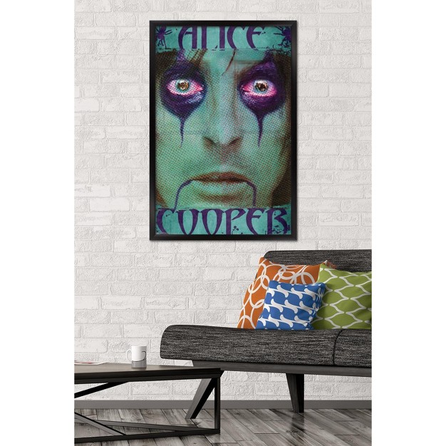 Trends International Alice Cooper The Inside Framed Wall Poster Prints