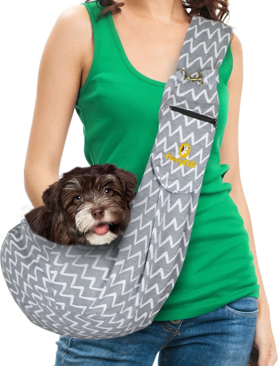 FurryFido Adjustable Dog and Cat Carrier Sling