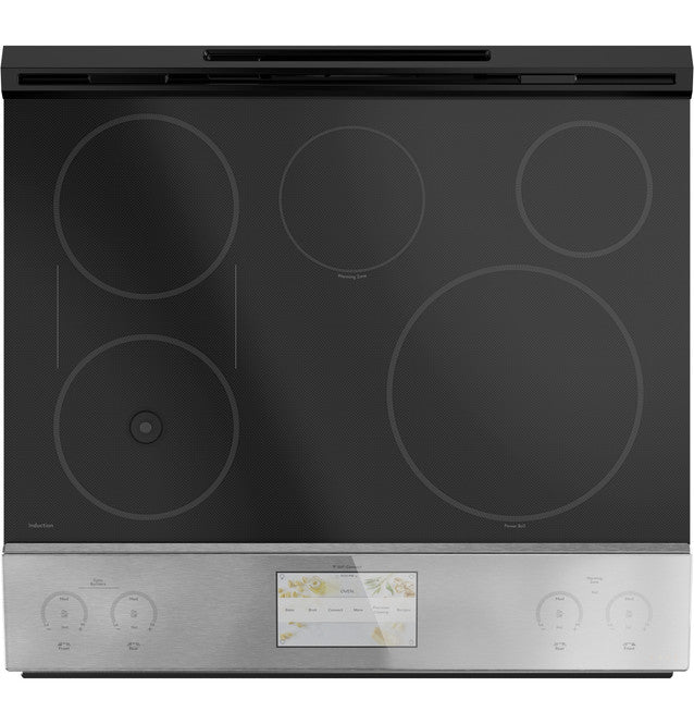 GE Cafe CHS90XM2NS5 30quot Smart SlideIn FrontControl Induction and C