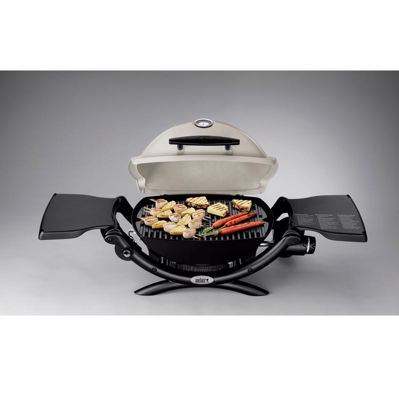 WEBER Q1200LP TBLTOP GRN