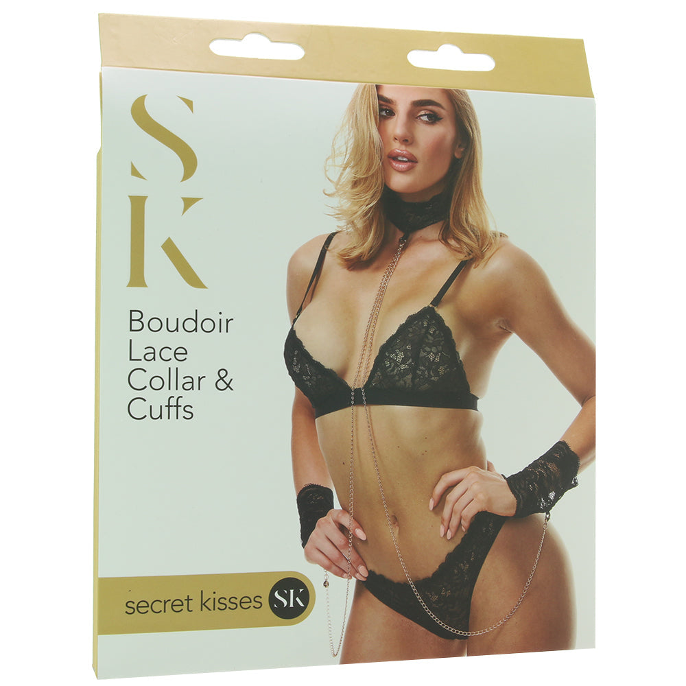 Secret Kisses Boudoir Collar & Cuffs