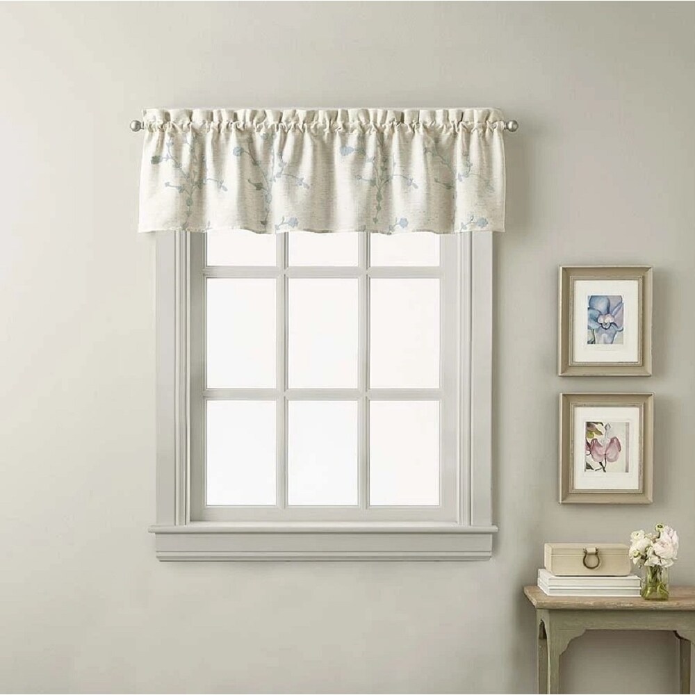 Lynette Tailored Tier Set and Valance Curtain Collection