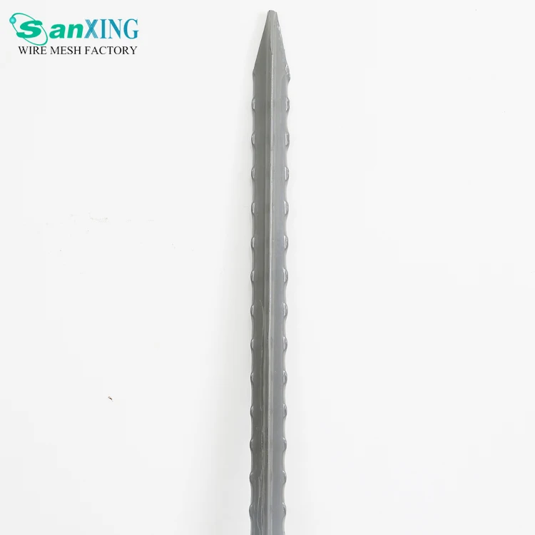 Hebei China Galvanized Y Type Star Fence Post / Steel Fence Pole