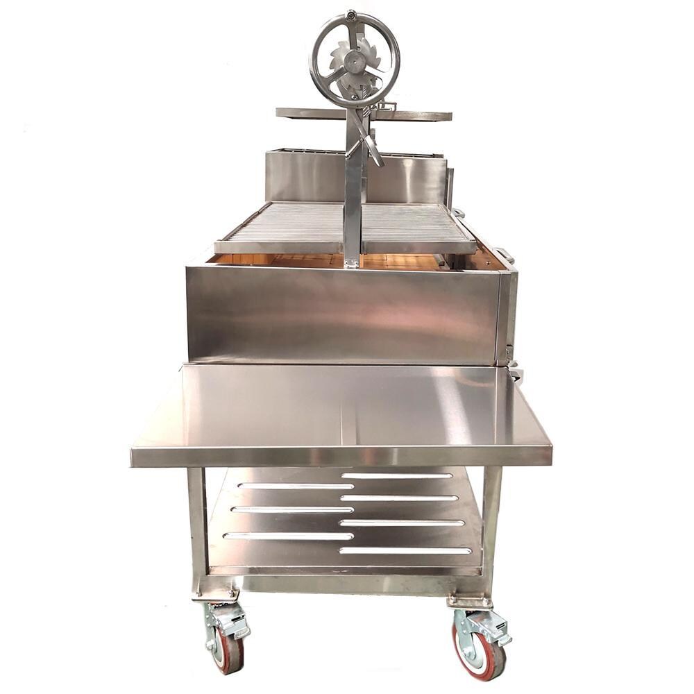 Tagwood BBQ XL Double Argentine Santa Maria Wood Fire and Charcoal Grill