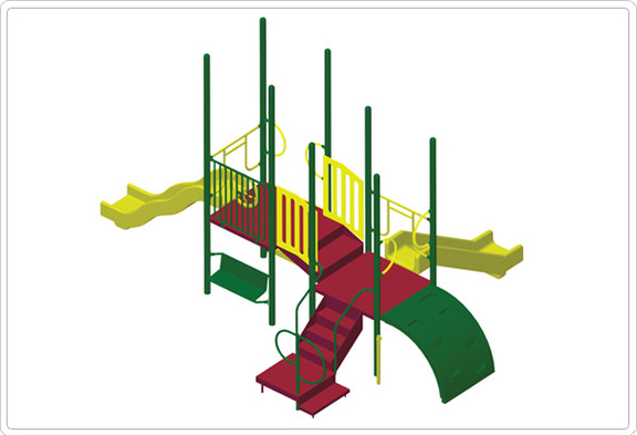 SportsPlay 911 246B Miss Wendy Modular Playground