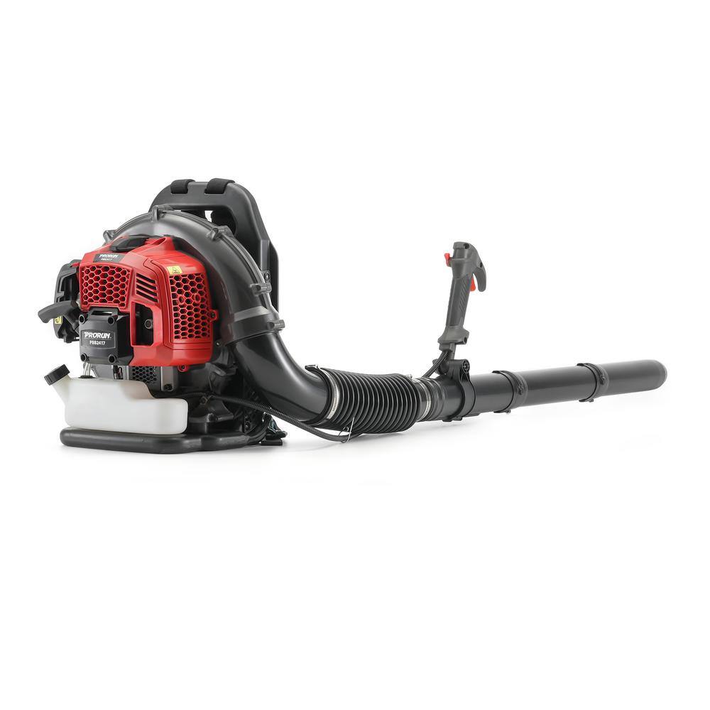 PRORUN 52cc 570 CFM 250 MPH 2-Cycle Gas-Powered Backpack Leaf Blower PBB2417