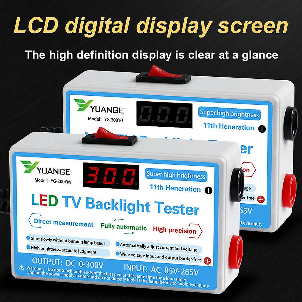 Led Lcd Tv Backlight Tester Meter Tool Lamp Bead Detector Repair Voltage Display