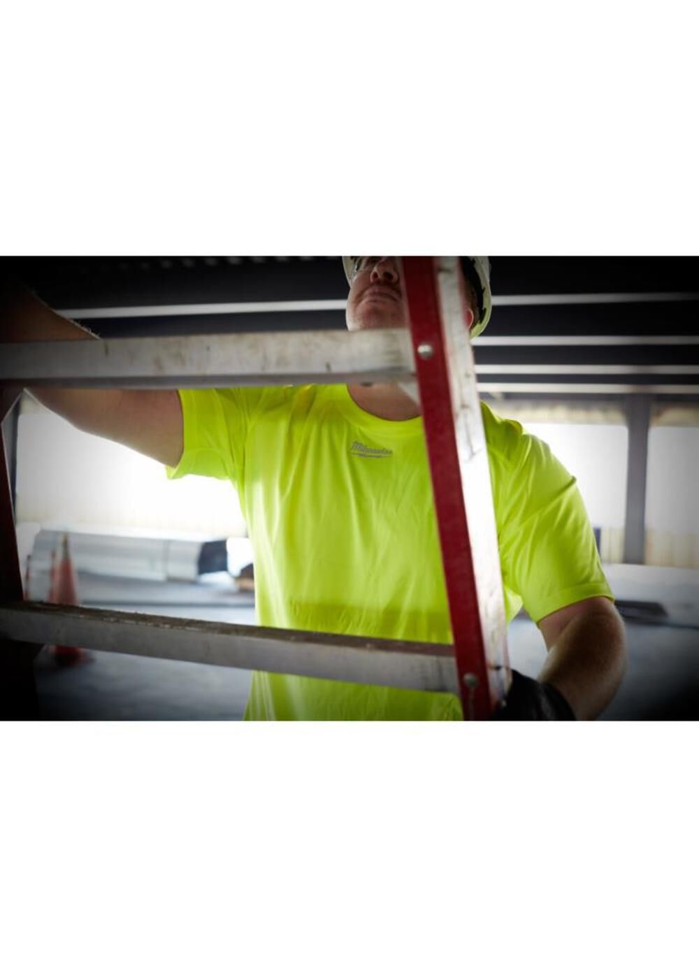 MW WorkSkin Light Weight Performance Shirt - High Visibility 410HV-XL from MW