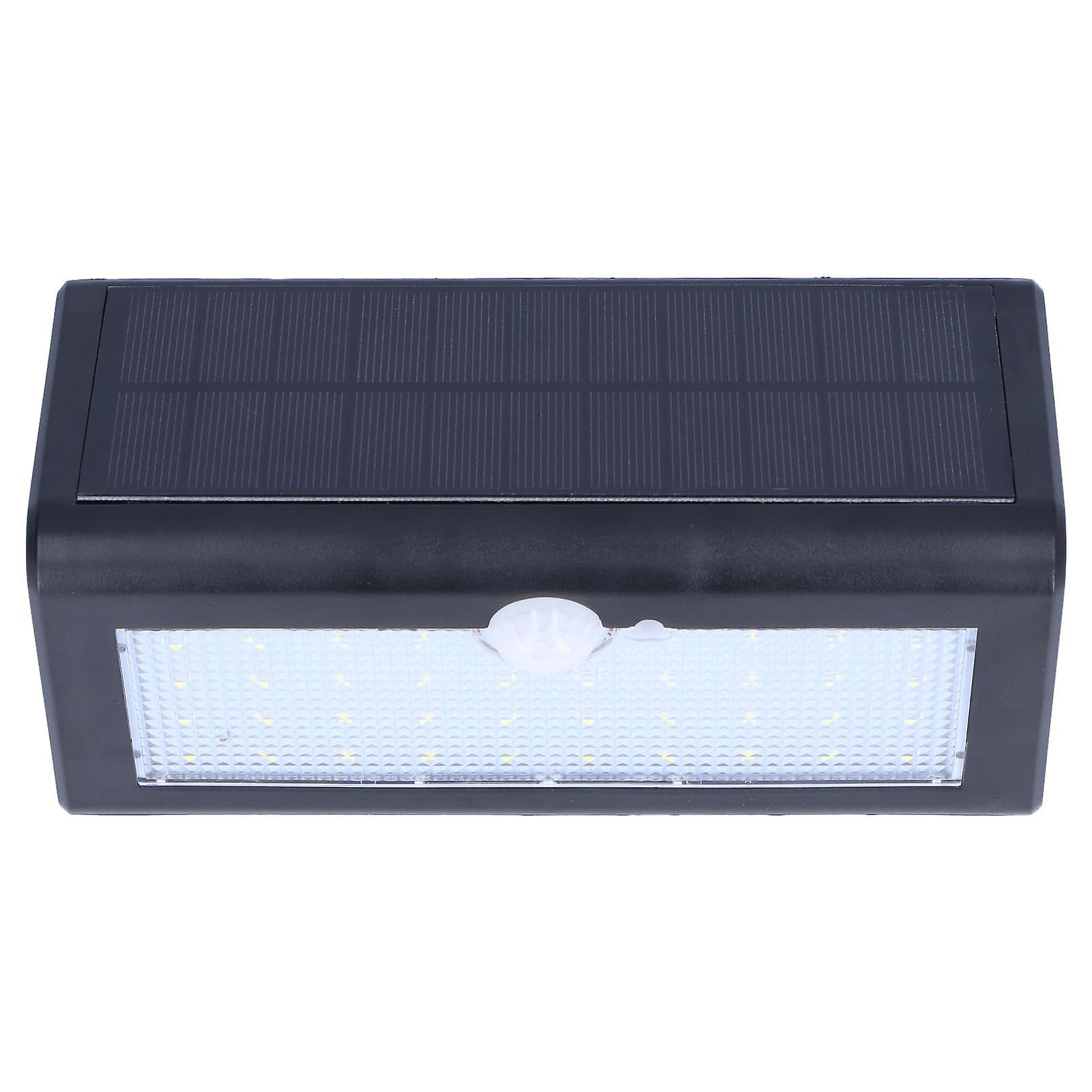 Solar Wall Light 38LEDs Human Body Induction Wall Lamp for Outdoor Waterproof Home Balcony Courtyard Garden Footpath