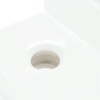 KOHLER Archer Drop-In Vitreous China Bathroom Sink in White with Overflow Drain K-2356-1-0