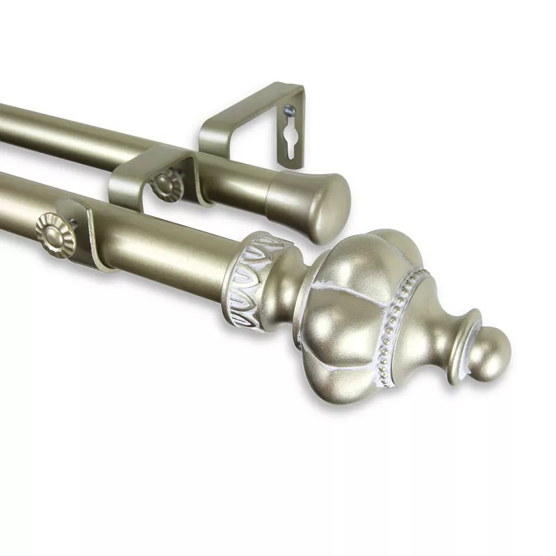 Rod Desyne 1 Terra Double Curtain Rod