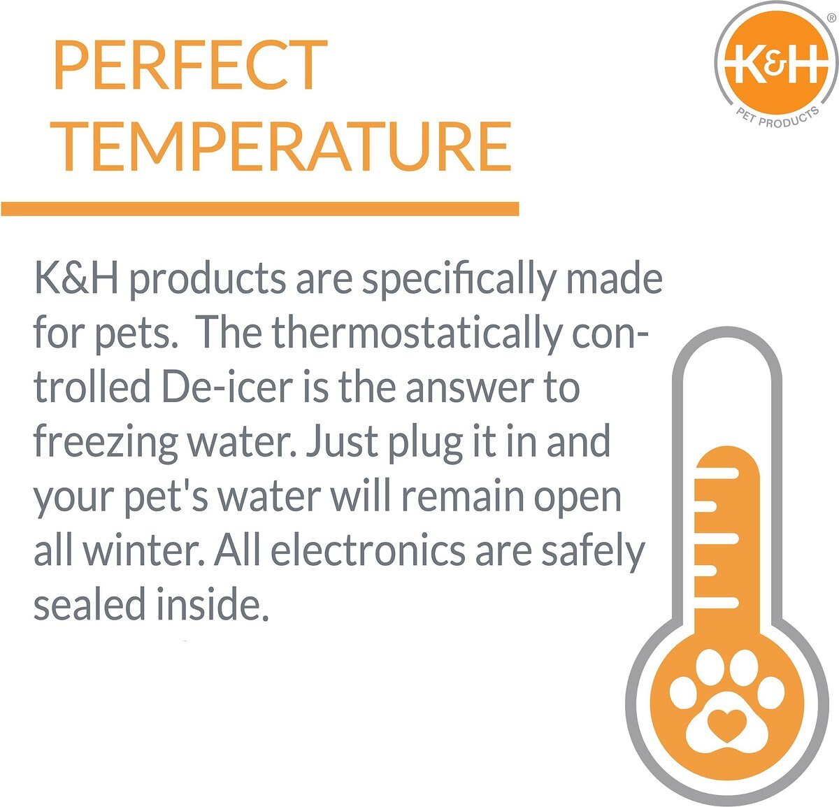 KandH Pet Products Universal Waterer Deicer